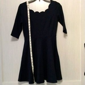 Lulus mini dress casual sz S color Navy blue in good condition